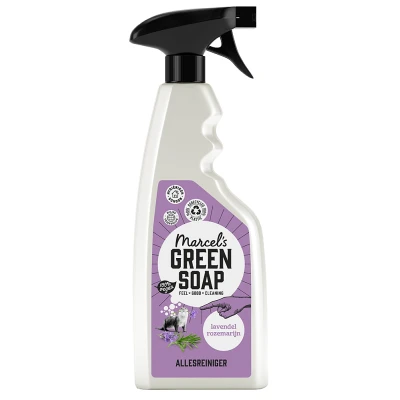 Afbeelding van 2+2 gratis2+2 gratis: Marcel&#039;s Green Soap Allesreiniger Spray Lavendel &amp; Rozemarijn 500 ml