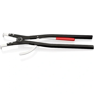 Image de KNIPEX 46 20 A51 pince à circlips pour bagues extérieures d&#039;essieux revêtement poudre noire 570 mm