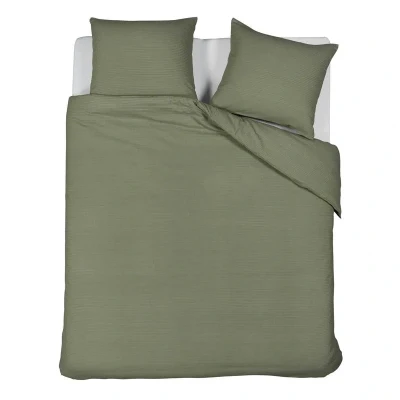 Afbeelding van Beddinghouse Summer dekbedovertrek Lits Jumeaux 240x200/220 Groen