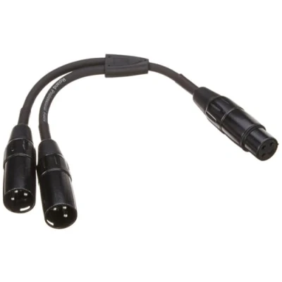 Afbeelding van Roland RCC YC XF2XM XLR female 2x male, 15 cm
