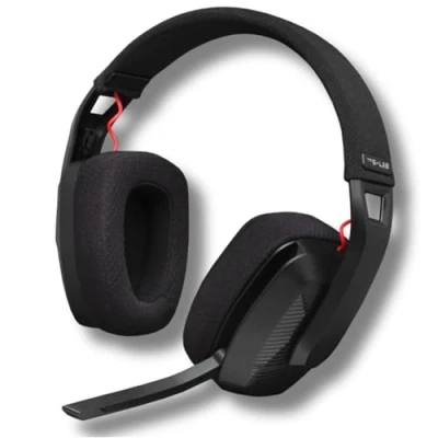 Afbeelding van The G Lab Korp Platinium Draadloze Gaming Headset Oplaadbaar PC/Ps4/Ps5 Dubbele Mode Bluetooth 2.4GHz Stereo Sound Hoge kwaliteit, Vloeibare
