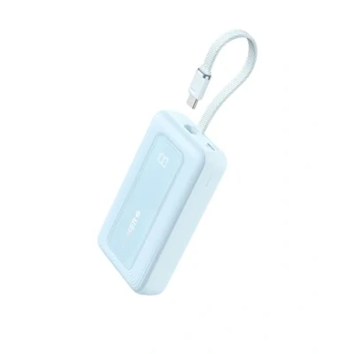 Afbeelding van Anker Zolo Power Bank draagbare high speed oplader 10000mAh 30W met geïntegreerde USB C kabel, 1 C, A, voor iPhone 15/15 Pro/15 Pro Max/15 Plus, MacBook, Galaxy, iPad en andere