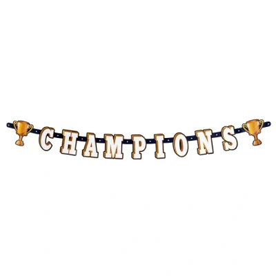 Afbeelding van Guirlande de lettres &quot;Champions&quot; 160cm par unité