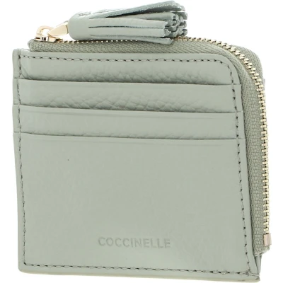 Afbeelding van Coccinelle Tassel Portemonnee, Dames, Maat: One Size, Celadon green