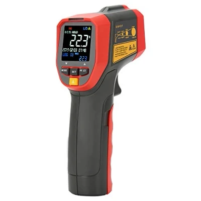 Afbeelding van UNI T UT301C+ infrarood thermometer 12:1 proportie met laserring, 32C 600C/ 25,6F 1112F