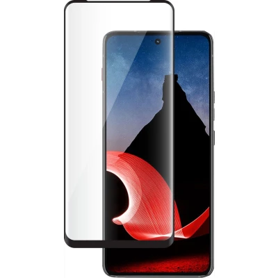 Afbeelding van Bigben Connected, Schermbeschermer voor Motorola ThinkPhone Anti vingerafdruk 2.5D, Doorzichtig zwart