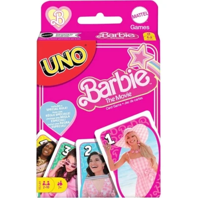 Afbeelding van Mattel Games UNO Barbie The Movie Kaartspel