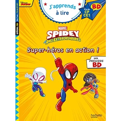 Image de Disney BD Fin de CP CE1 Spidey et ses amis extraordinaires Super héros en action !