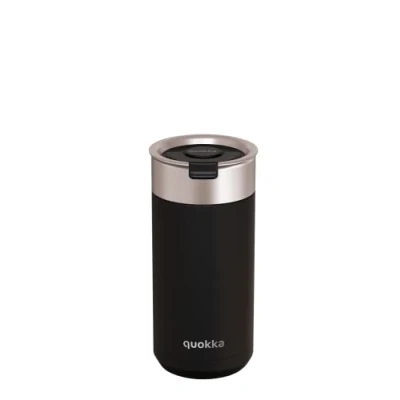 Afbeelding van Quokka thermobeker Coffee Tumbler Boost carbon black 400 ml