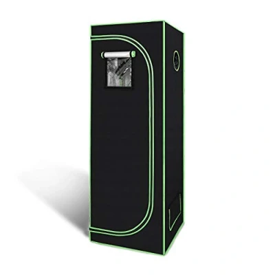Afbeelding van Jiubiaz kweektent 60 x 180 cm voor thuis indoor waterdicht zwart groen
