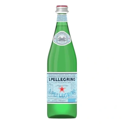 Afbeelding van San Pellegrino Sprankelend water (glas) verpakkingsgrootte = 12 x 75 cl.