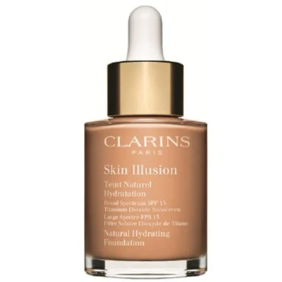 Afbeelding van Clarins Skin Illusion Natural Hydrating Foundation 108.5 Cashew 30 ml