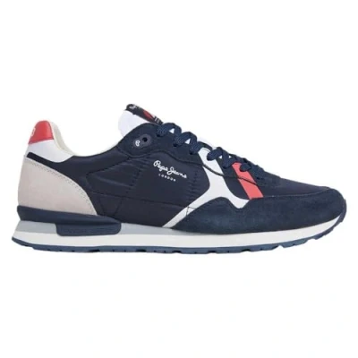 Afbeelding van Pepe Jeans BRIT ROAD Sneakers laag, Heren, Maat: 42, Navy