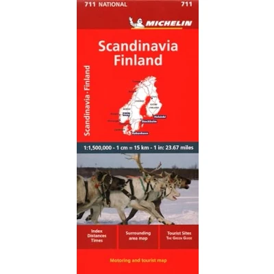 Afbeelding van Scandinavia &amp; Finland Michelin National Map 711