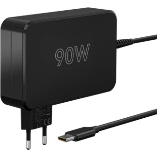 Afbeelding van USB C Ladegerät für Tablet, Laptop z.B. Apple MacBook, Huawei MateBook, 90W, schwarz