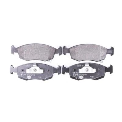 Afbeelding van HELLA 8DB 355 016 231 Remblokkenset Met akoestische slijtagewaarschuwing FIAT: 500 Hatchback, C Convertible, Panda III Hatchback