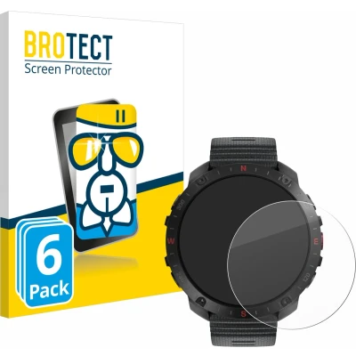 Afbeelding van BROTECT Screenprotector voor Polar Grit X2 Pro Folie Beschermfolie Beschermglas transparant (6 Stuks)