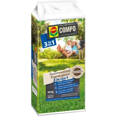 Afbeelding van Gazonmeststof 3 in 1 20 kg