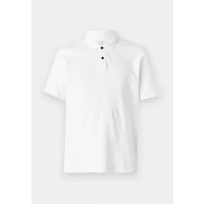 Afbeelding van TOM Tailor Denim Structured Poloshirt, Heren, Maat: XS, White