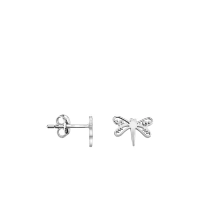 Afbeelding van Sofia Milani Dragonfly Oorbellen, Dames, Maat: One Size, Silver