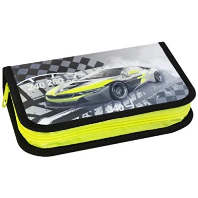 Afbeelding van Etui Eberhard Faber gevuld 32 delig, Race auto