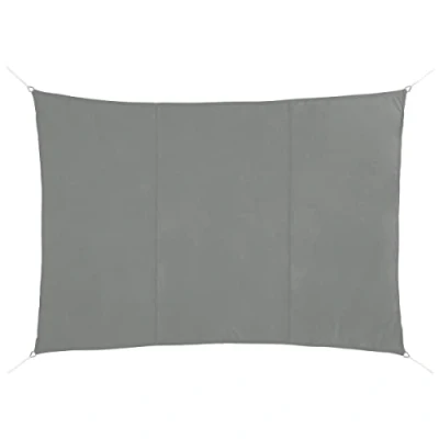 Afbeelding van Premium kwaliteit schaduwdoek/zonnescherm Shae rechthoekig beige 3 x 4 meter Terras/tuin zonwering