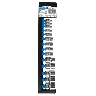 Afbeelding van Silverline 14 delige Trx E4 E24 EXT doppen set