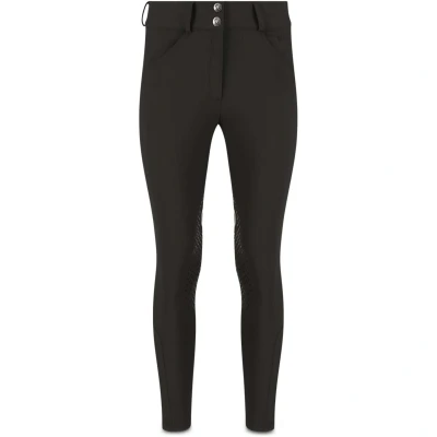 Afbeelding van Kentucky Horsewear Rijbroek Miami Dames Knee Grip 4 Way Stretch Zwart Maat 46 Slim Fit &amp; Ademend
