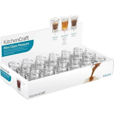 Afbeelding van KitchenCraft Mini maatbeker, 50 ml, meerkleurig