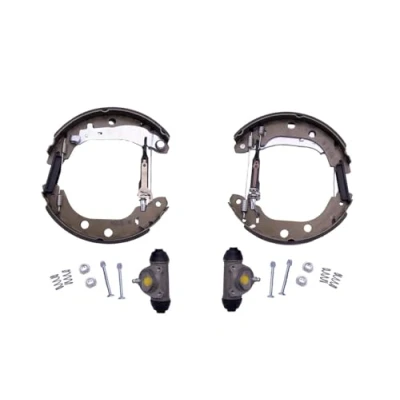 Afbeelding van HELLA Shoe Kit Pro 8DB 355 004 671 Remschijf, trommelrem Met wielremcilinder, stel element RENAULT: Kangoo I Express,