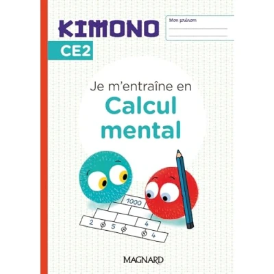 Afbeelding van KIMONO CE2 CAHIER DE CALCUL MENTAL