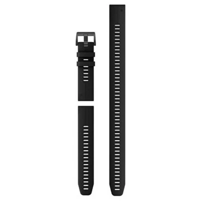 Afbeelding van Garmin Quickfit® 22 Siliconen Band: 3 Stukken Duiken Set Zwart
