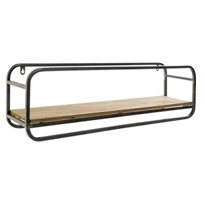 Afbeelding van Planken DKD Home Decor Deurhanger Metaal Hout MDF (71 x 16 20,5 cm)