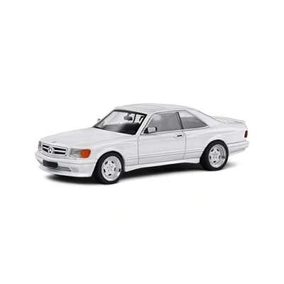 Afbeelding van Mercedes Benz 560 SEC AMG &#039;Wide Body&#039; Solido Modelauto 1:43 1990 S4310904 Schaalmodel