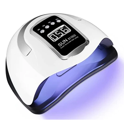 Afbeelding van Zawaer UV lamp, nageldroger, 280 W, professioneel, led automatisch, sneldrogend, 66 leds, groot lcd display, 4 timers 10 s/30 s/60 s/99 s voor semi permanente nagellak, gel en lak