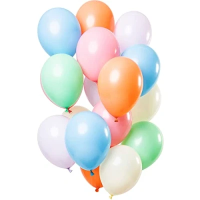Afbeelding van Ballon set Pastel Kleurenmix 15 stuks