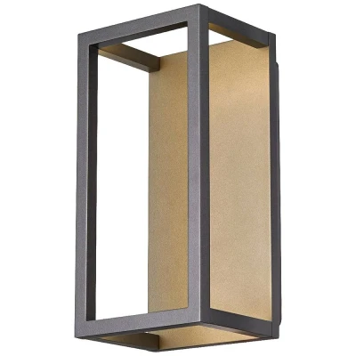 Afbeelding van SLV QUADRULO 1005201 LED buitenlamp (wand) vast ingebouwd 8 W Antraciet