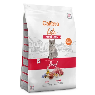 Afbeelding van Calibra Kat Life Sterilised Rund 6 kg