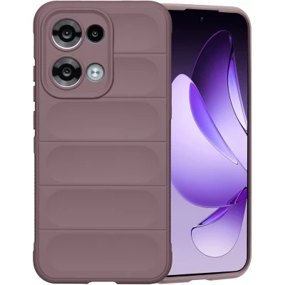 Afbeelding van imoshion EasyGrip Backcover voor de Oppo Reno 13 Paars