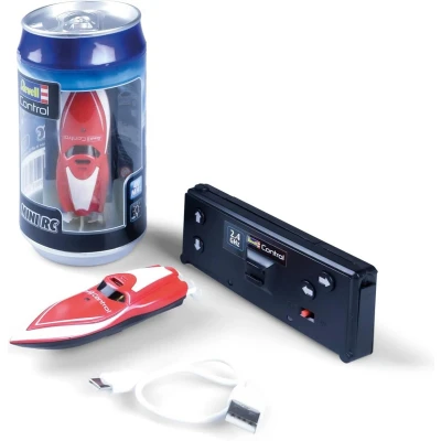 Afbeelding van Revell Control Mini rood RC boot voor beginners RTR 75 mm