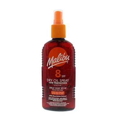 Afbeelding van Malibu Sun Protective Dry Oil Spray SPF8, 200 ml