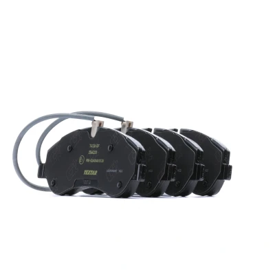 Afbeelding van TEXTAR 2560201 Remblokkenset Incl. slijtage waarschuwingscontact Met remzadelschroef toebehoren FORD: Transit V363 Van, Custom V362 Van