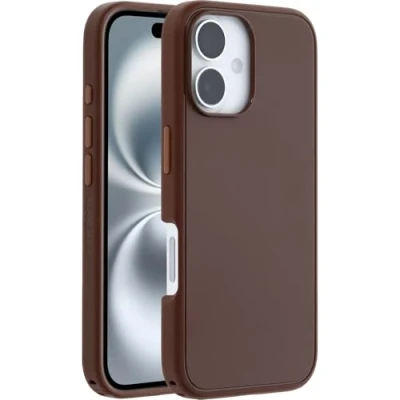 Afbeelding van Otterbox Symmetry Mag iPhone 16 Hoesje union station brown