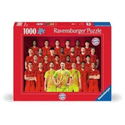 Afbeelding van Ravensburger puzzel 12001221 FC Bayern München seizoen 2024/25 1000 stukjes voor volwassenen en kinderen vanaf 14 jaar