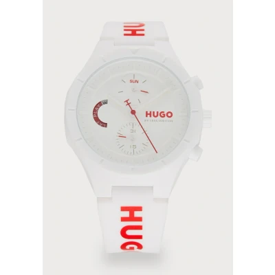 Afbeelding van HUGO LIT Multi Horloge, Heren, Maat: One Size, White