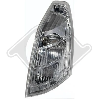 Afbeelding van DIEDERICHS 6085873 Knipperlichten Chroom Links Zonder lamphouder NISSAN: X Trail