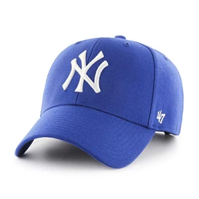 Afbeelding van 47 Brand New York Yankees MVP Cap B MVPSP17WBP RY, Mannen, Blauw, Pet, maat: One size