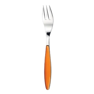 Afbeelding van Guzzini Dessert Vork Feeling Oranje