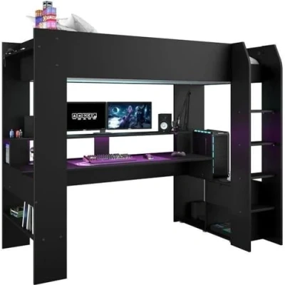 Afbeelding van Parisot Hoogslaper Raider 90x200 Zwart