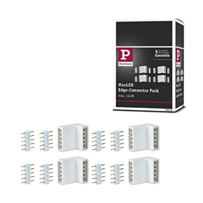 Afbeelding van Paulmann 70615 Hoekverbinder Kunststof (l x b h) 1.7 1.6 1.2 cm 4 stuk(s)